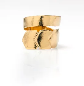 Small Serpent Hexagons Ring