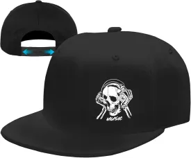 Snapback hat for Men Flat Bill Hats for Men Fitted Baseball Cap Hats