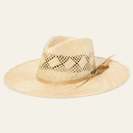 Stetson Chorus Flat Brim Fashion Straw Hat