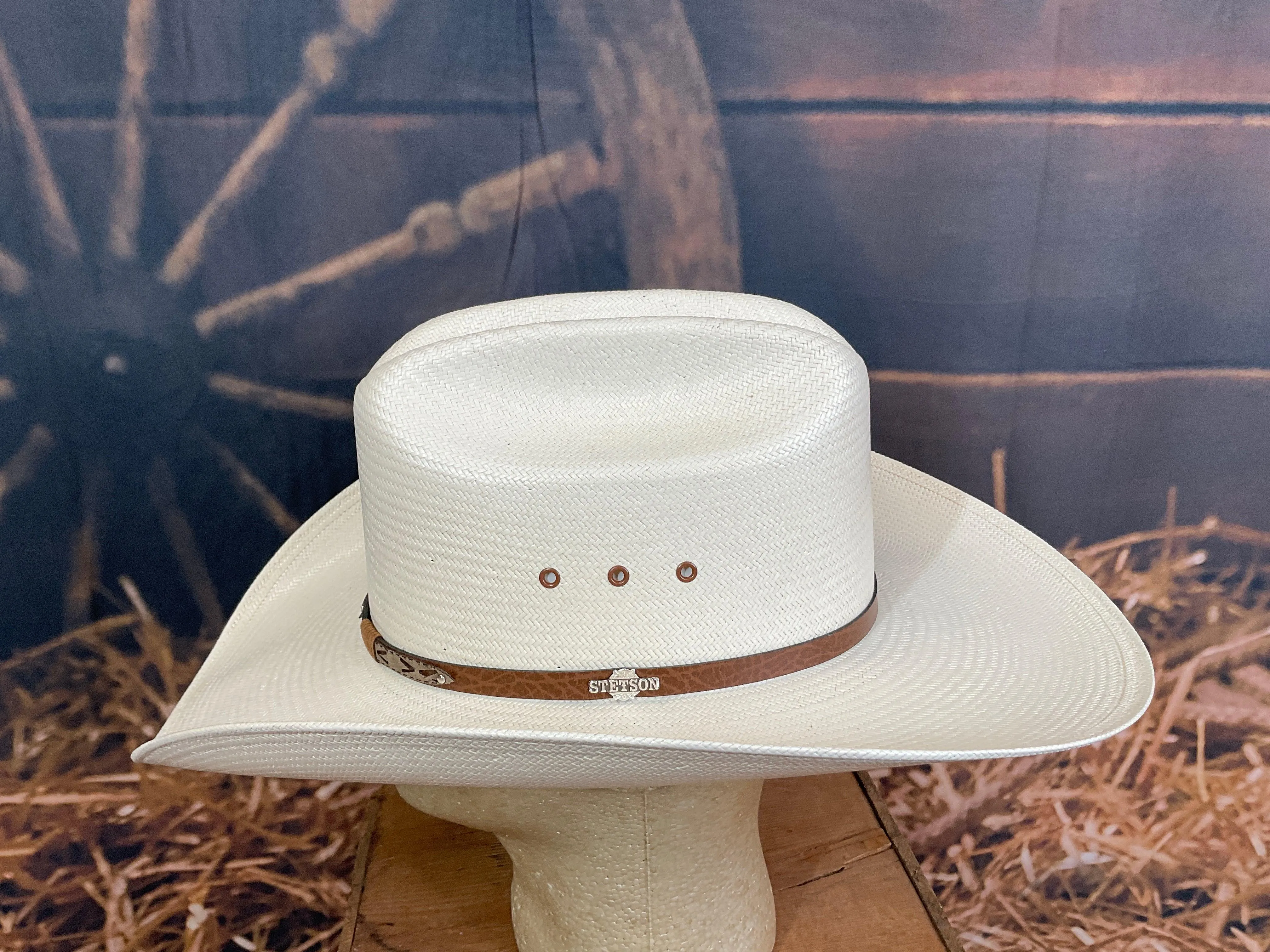 Stetson Rodeo Straw Cowboy Hat SSRDEO-66428172