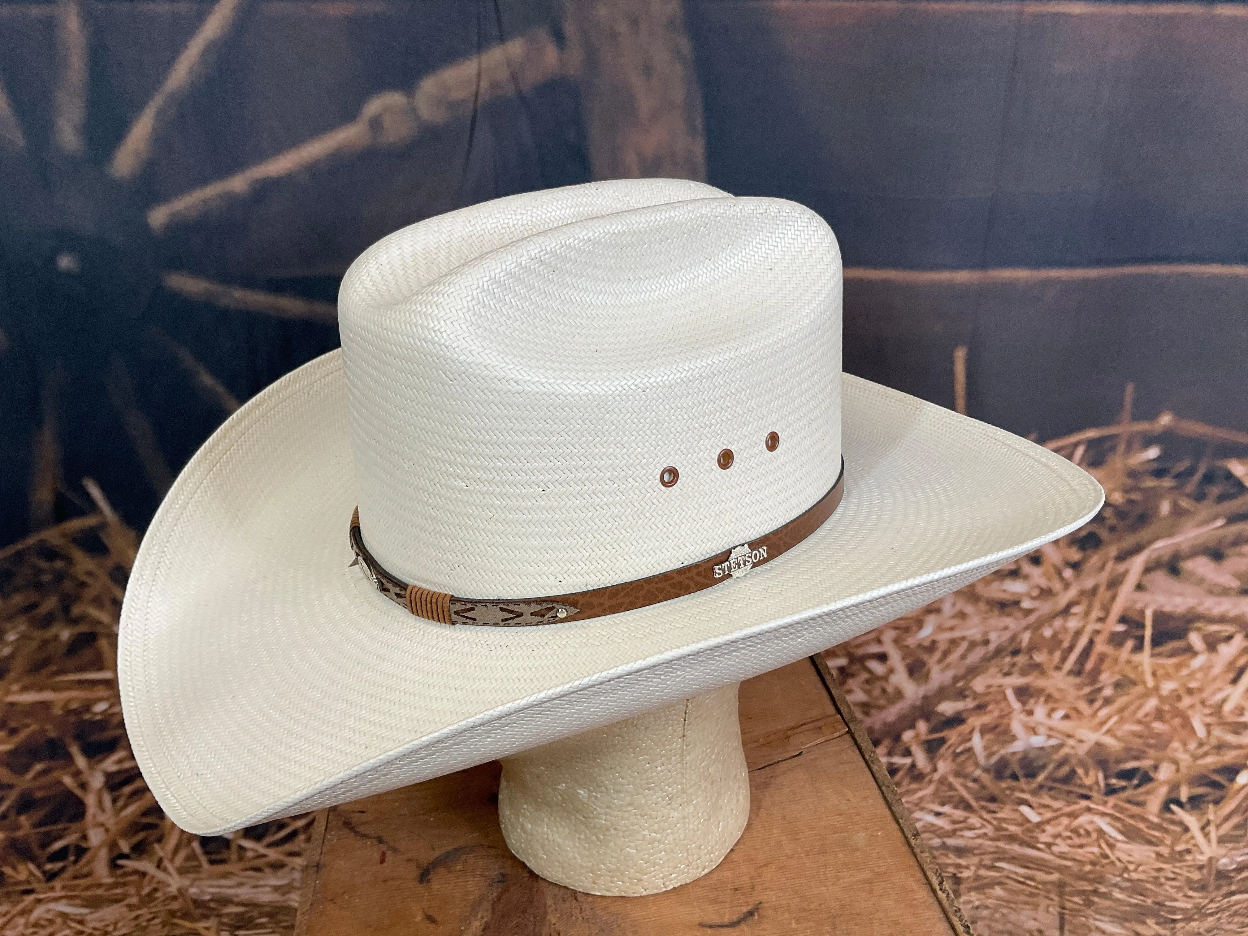 Stetson Rodeo Straw Cowboy Hat SSRDEO-66428172