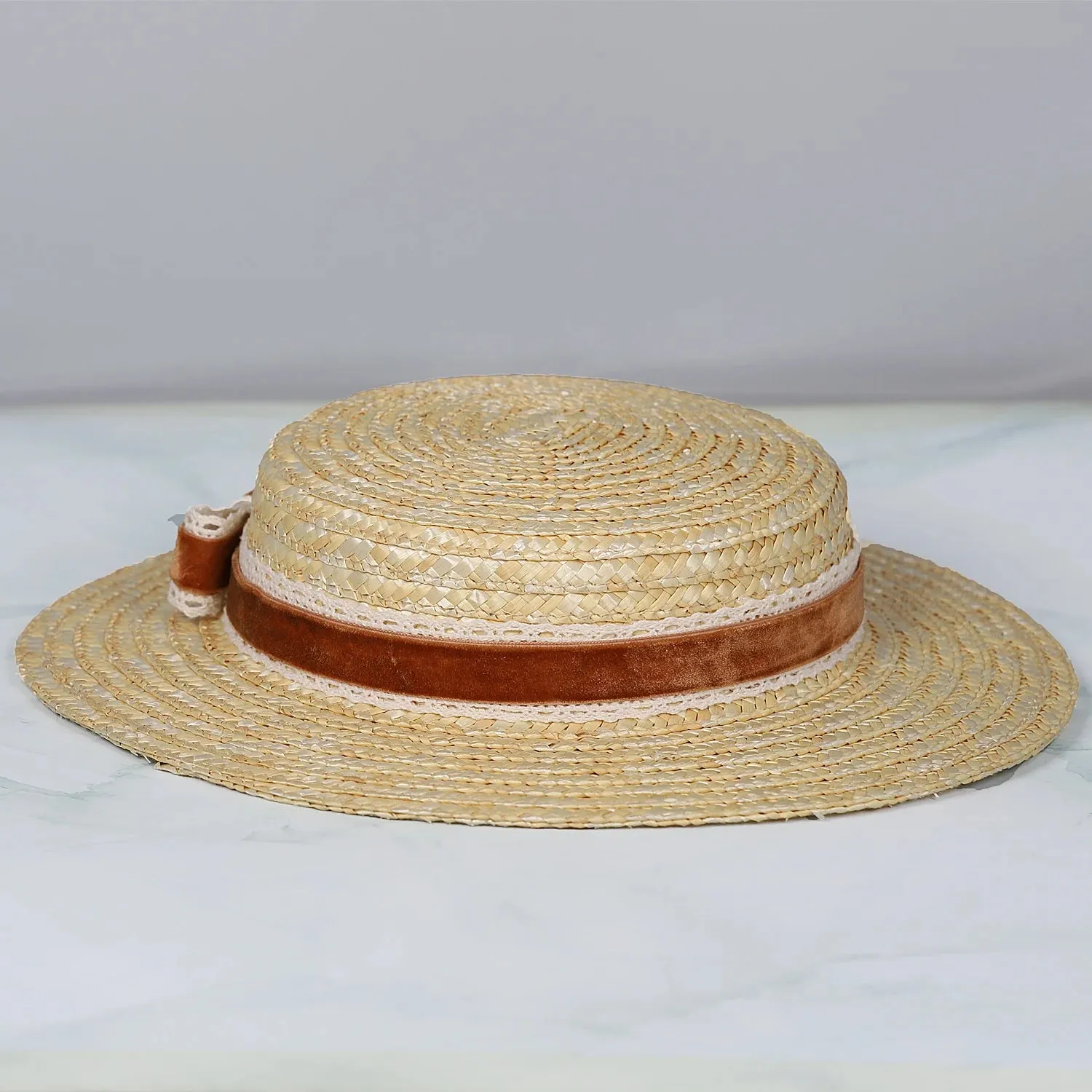 Straw Hats For Women: Women Fashion Weave Straw Hat