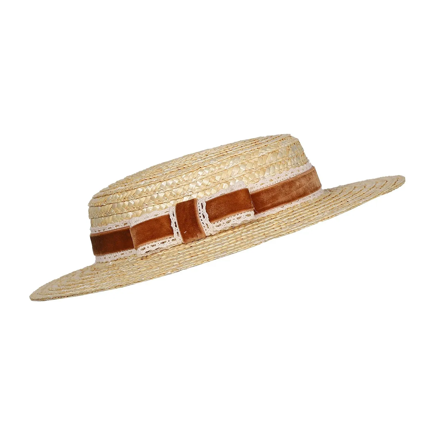 Straw Hats For Women: Women Fashion Weave Straw Hat