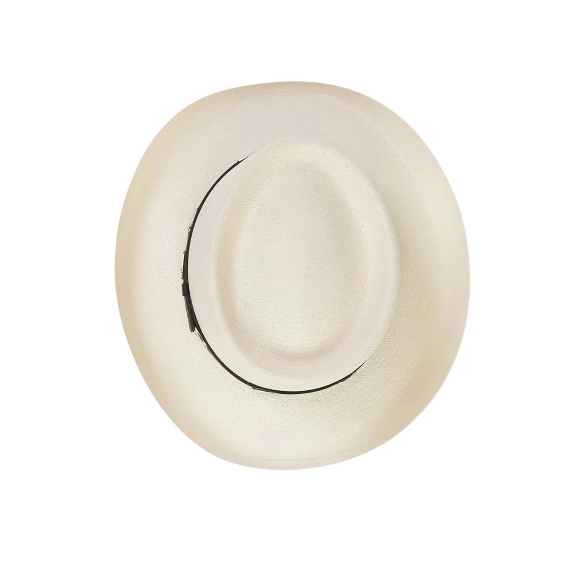 The Modern Classic Straw Pork Pie Cowboy Hat - Black