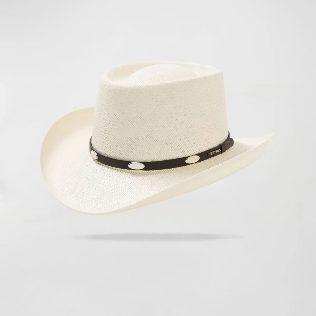 The Modern Classic Straw Pork Pie Cowboy Hat - Black