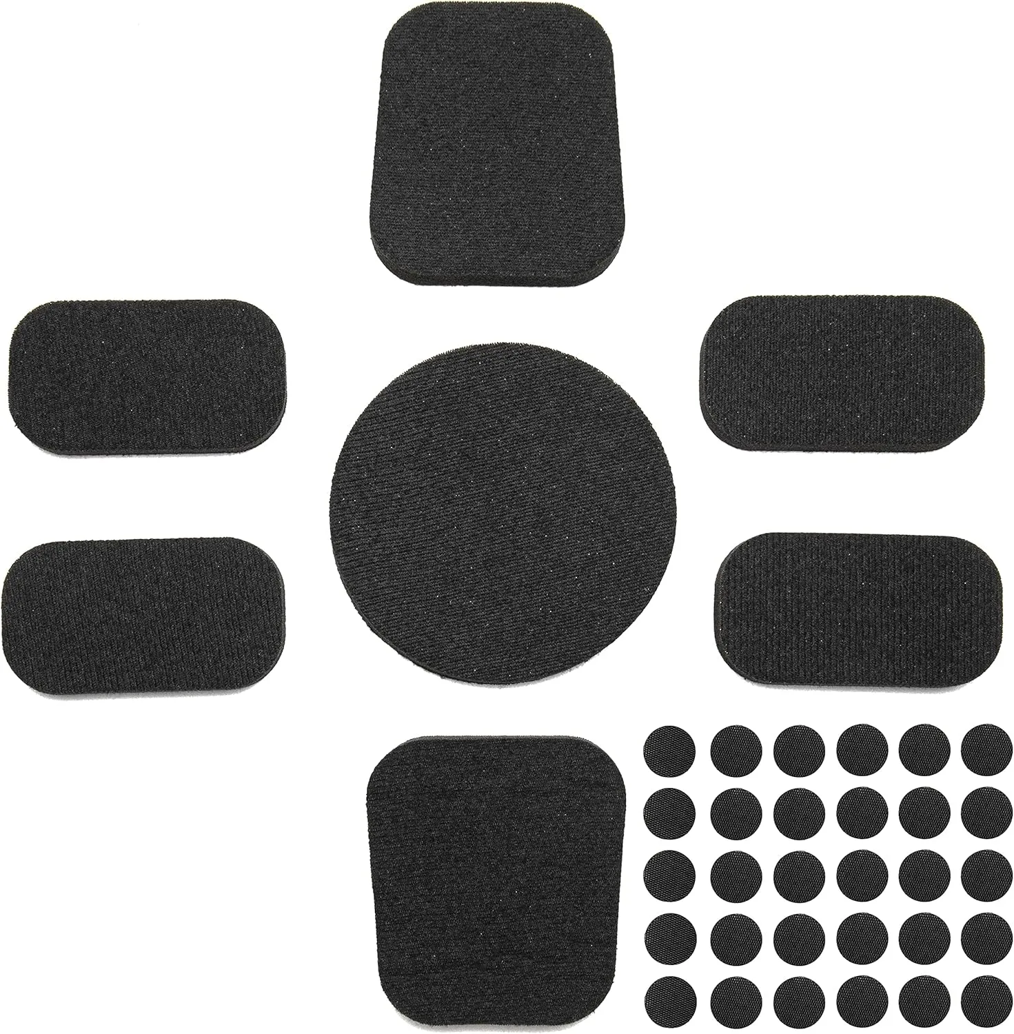 Universal Airsoft Helmet Pads 37pcs/Set Tactical Helmet Replacement Foam Motorcycle Padding Kits Bicycle Bike Accessories Mats for Fast Mich CS ACH FMA USMC PASGT