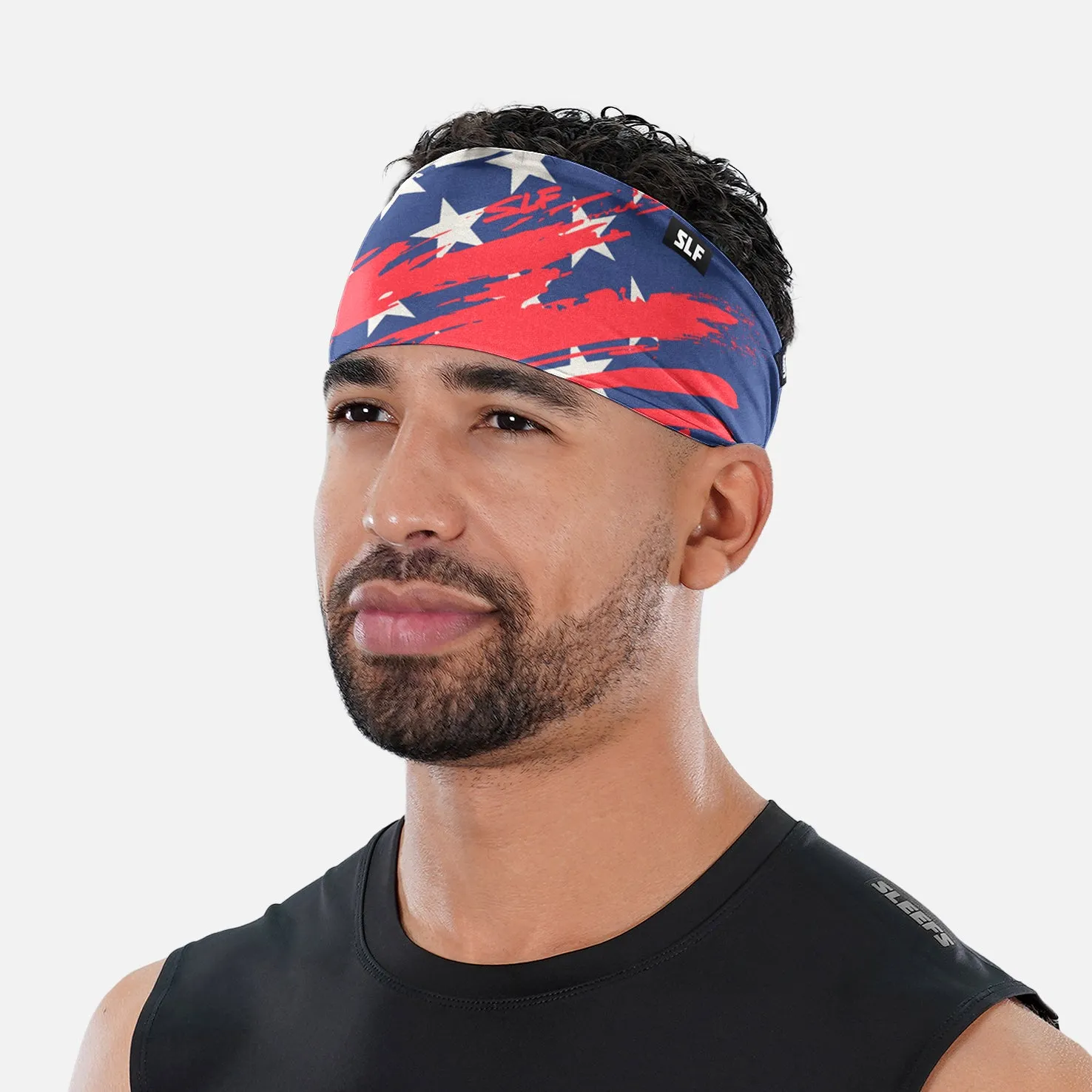 USA Brushed Muted Color Headband