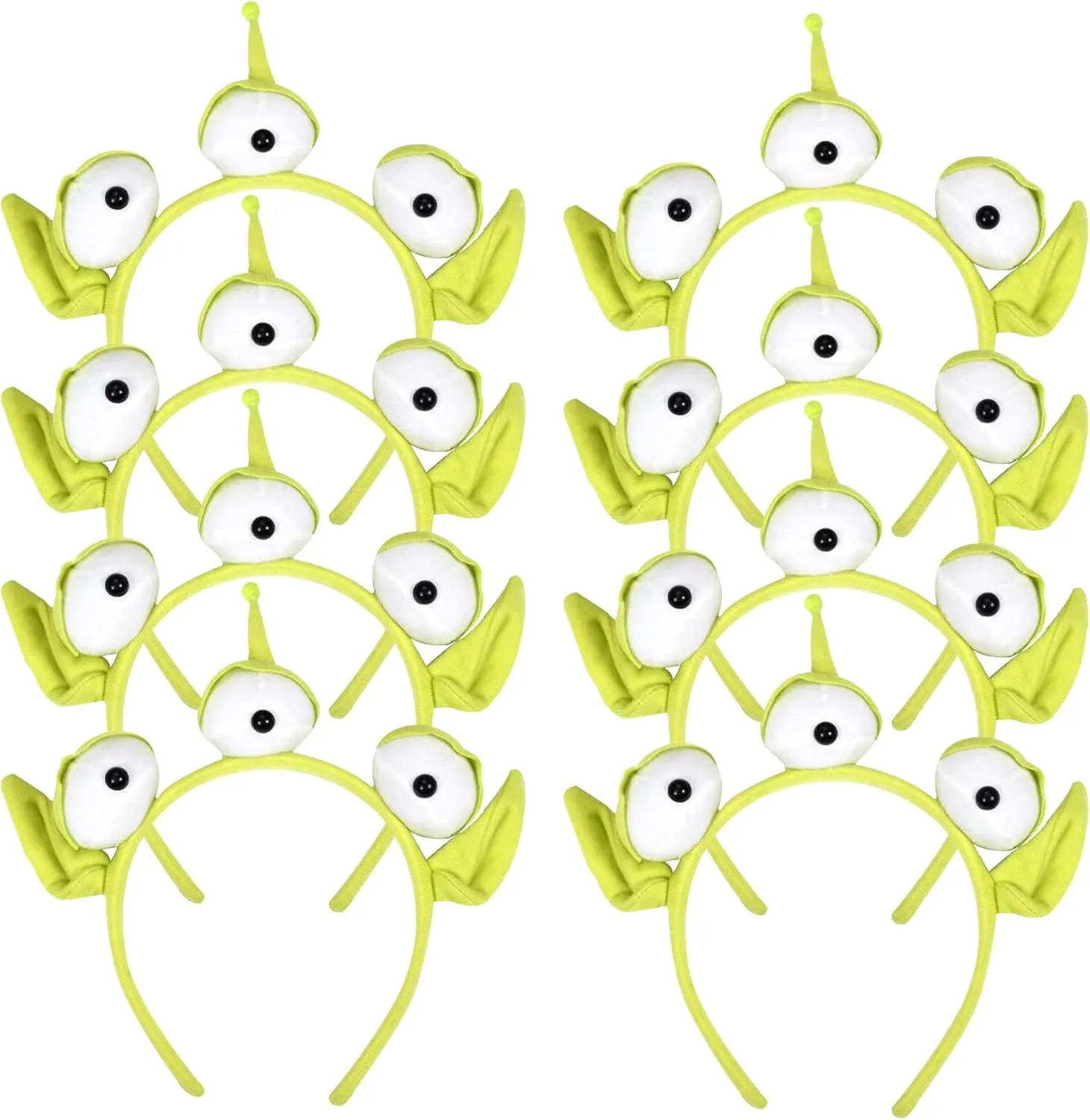 VANVENE Novelty New Alien Ears Costume Plush Headband Adult Child Party Cosplay Gift 8pack