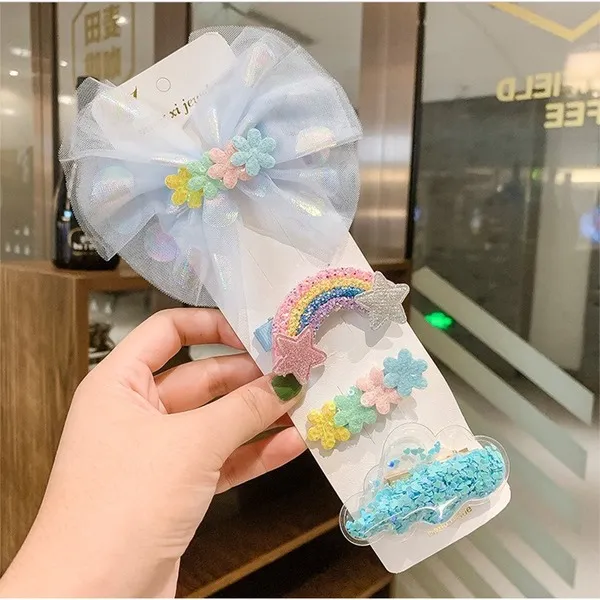 Wholesale cloth bow hairpin JDC-HC-K006