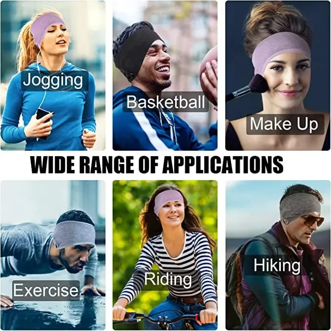 Winter Ear Warmers - Fleece Headband for Sports and Outdoor Activities (3 Pack)